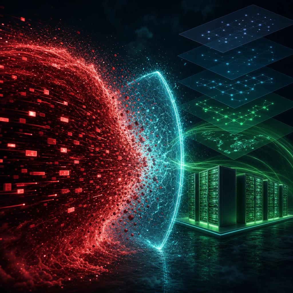 DDoS mitigation absorbing application-layer HTTP flood attacks with behavioral detection